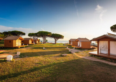 Tuscany Green Village - Villaggio Turistico Maremma Toscana. Piazzole per tende e camper, bungalow